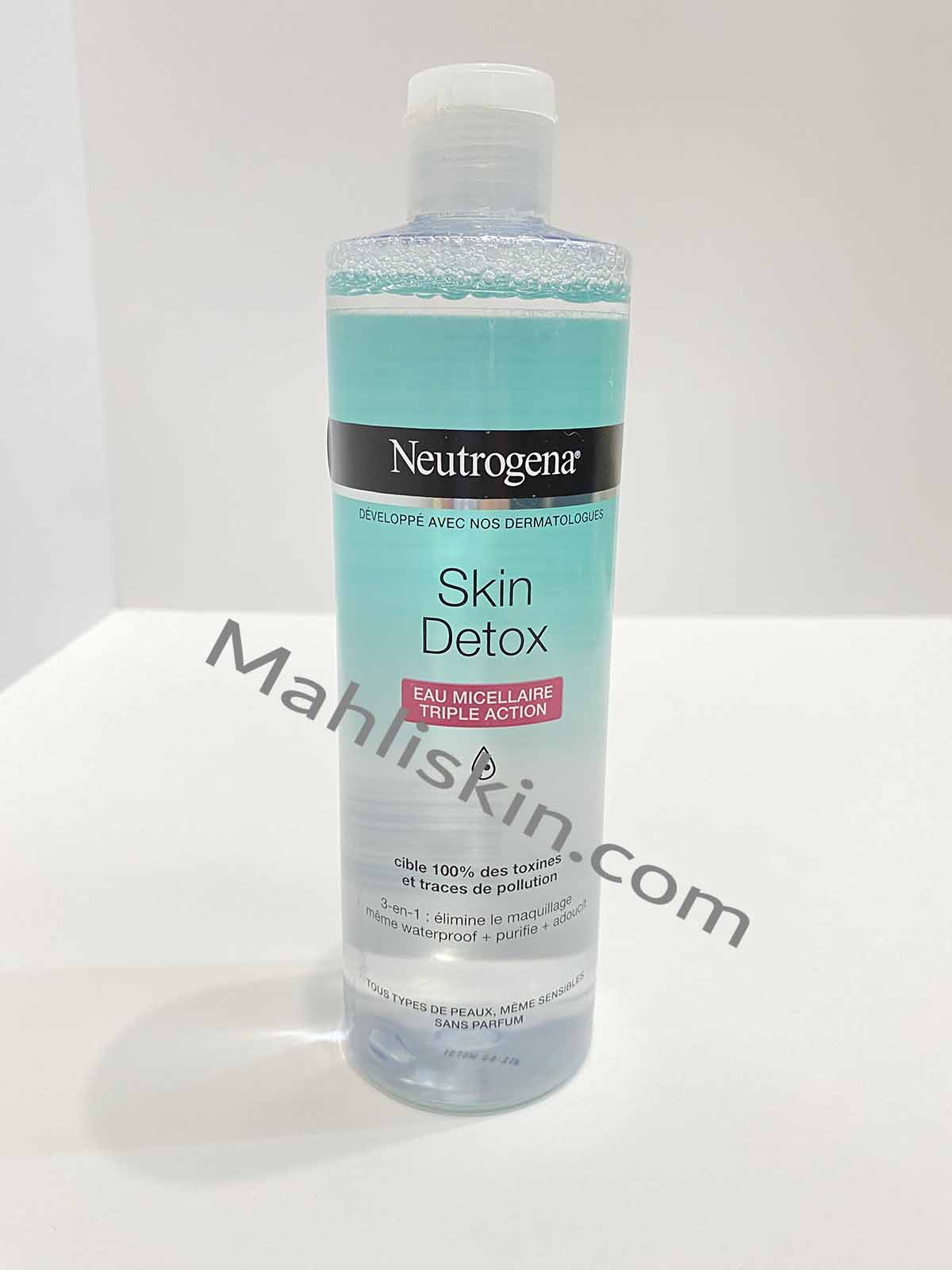 میسلار واتر سه در یک Skin Detox نوتروژینا-ماهلی اسکین-میسلار واتر نوتروژینا مدل Skin Detox