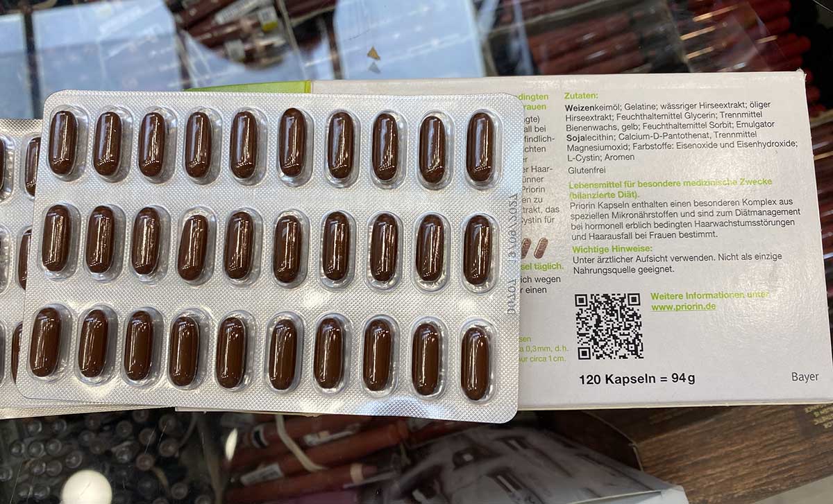 قرص پریورین120 عددی-خرید قرص پریورین-قرص پریورین اصل-قیمت قرص پریورین-MahliSkin